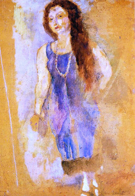  Jules Pascin Rita Barber - Hand Painted Oil Painting