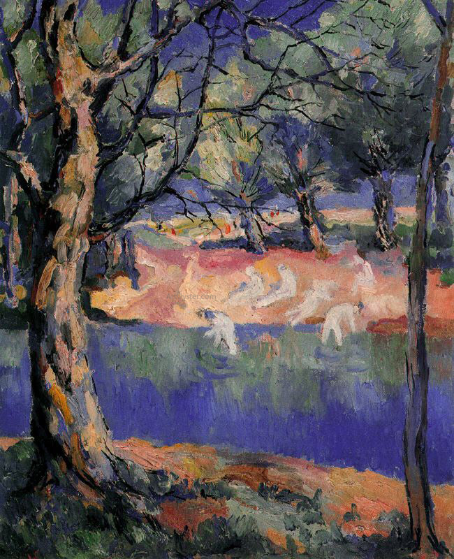  Kazimir Malevich River in Forest - Hand Painted Oil Painting