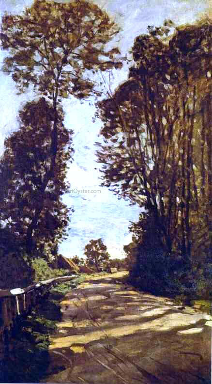  Claude Oscar Monet Road to the Saint-Simeon Farm - Hand Painted Oil Painting