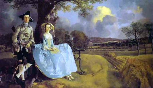  Thomas Gainsborough Robert Andrews and His Wife Frances - Hand Painted Oil Painting