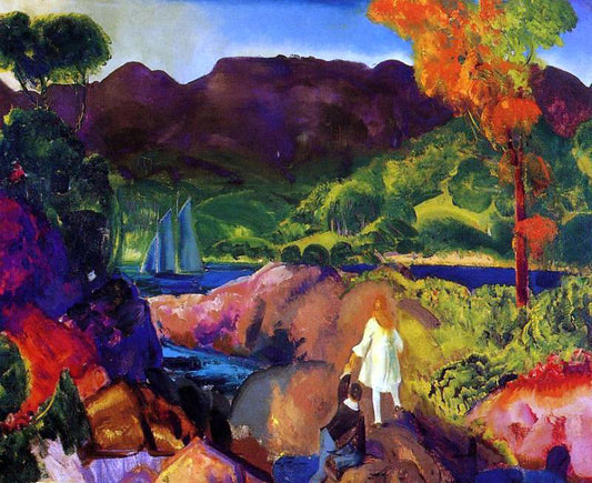  George Wesley Bellows Romance of Autumn - Hand Painted Oil Painting