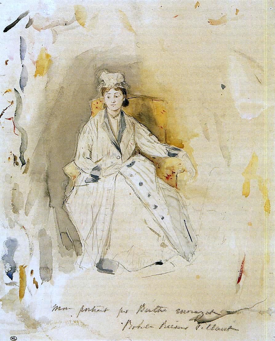  Berthe Morisot Rosalie Reisener - Hand Painted Oil Painting