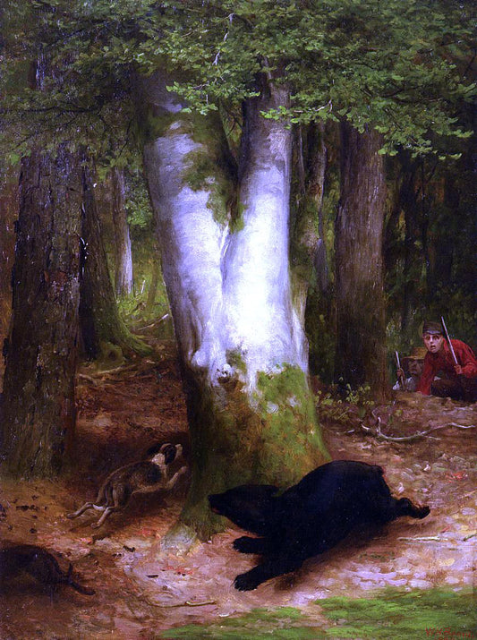  William Holbrook Beard Round and Round they Went - Hand Painted Oil Painting