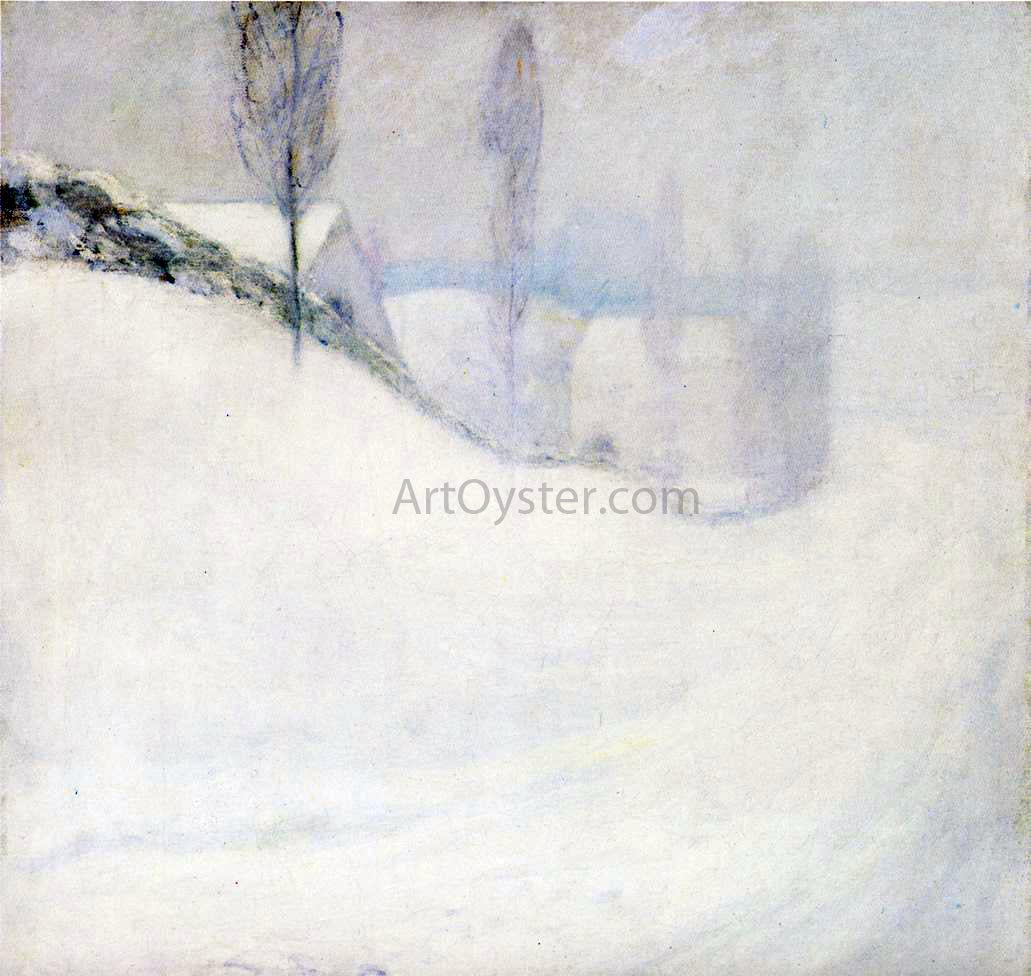  John Twachtman Round Hill Road - Hand Painted Oil Painting