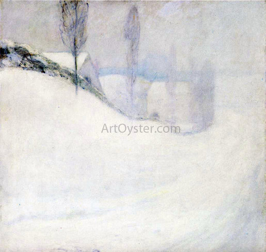  John Twachtman Round Hill Road - Hand Painted Oil Painting