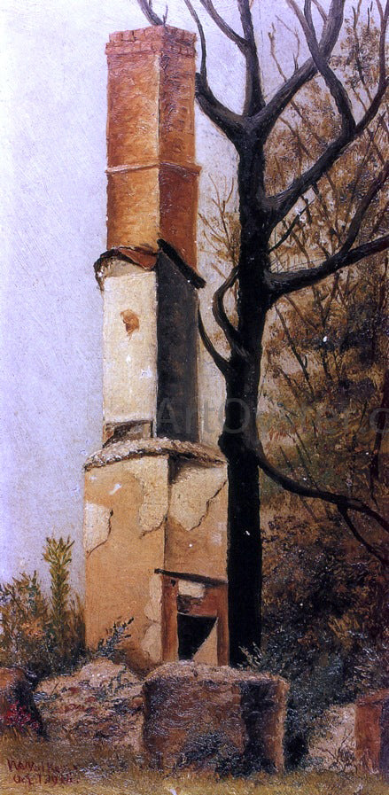  William Aiken Walker Ruins, Arden Park Lodge - Hand Painted Oil Painting