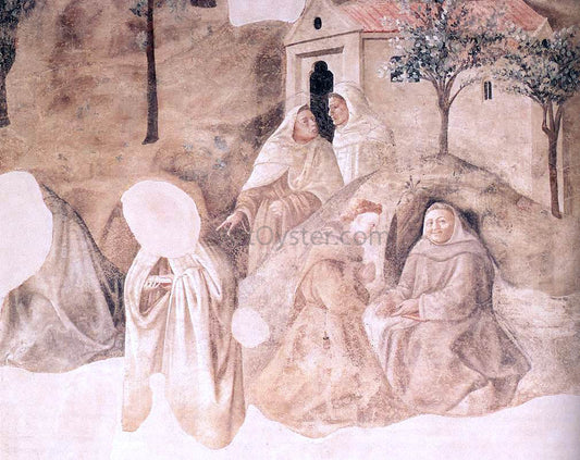  Fra Filippo Lippi Rules of the Carmelite Order (detail) - Hand Painted Oil Painting
