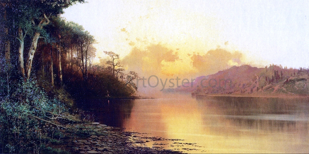  Julian Walbridge Rix Sacramento River at Sunset - Hand Painted Oil Painting
