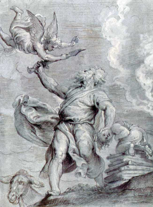  Peter Paul Rubens Sacrifice of Abraham - Hand Painted Oil Painting