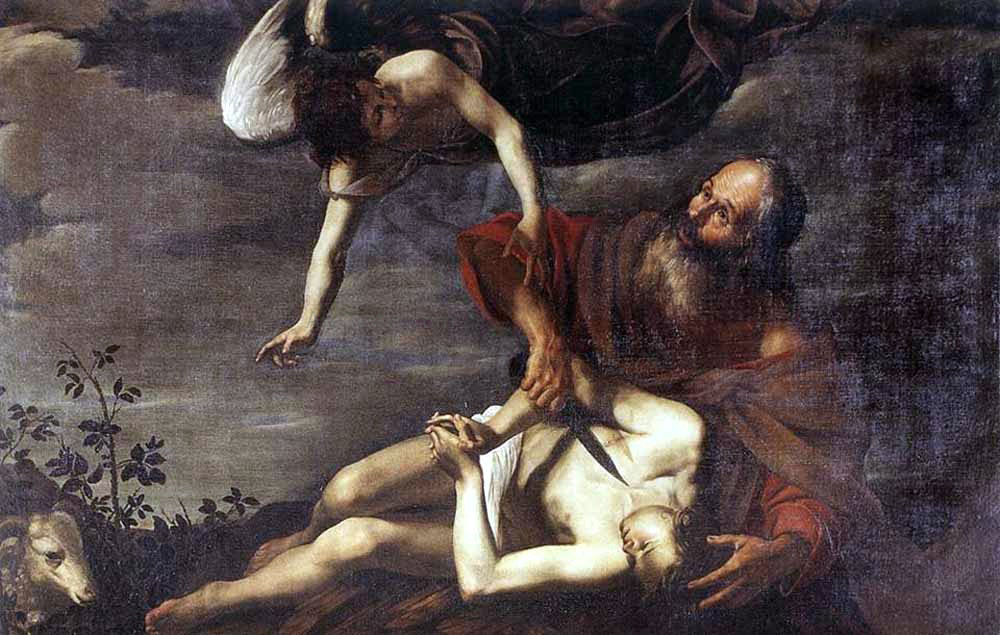  Orazio Riminaldi Sacrifice of Isaac - Hand Painted Oil Painting