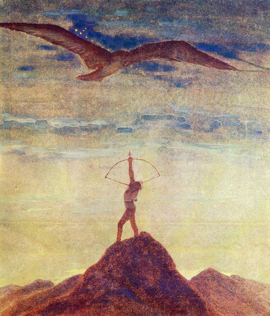  Mikalojus Ciurlionis Sagittarius - Hand Painted Oil Painting