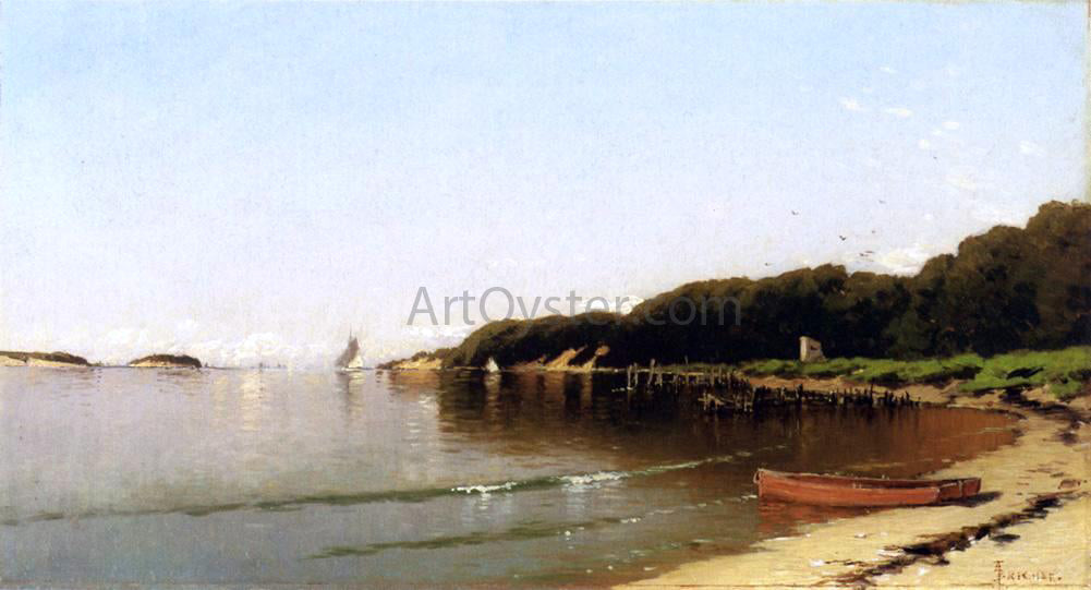  Alfred Thompson Bricher Sailing off the New England Coast - Hand Painted Oil Painting