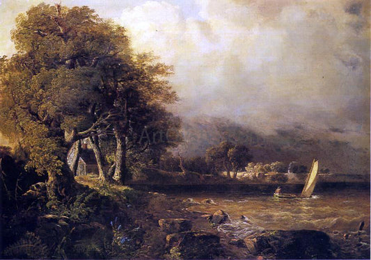  Samuel Lancaster Gerry Sailing on the Hudson - Hand Painted Oil Painting