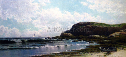  Alfred Thompson Bricher Sails off Grand Manan, New Brunswick - Hand Painted Oil Painting