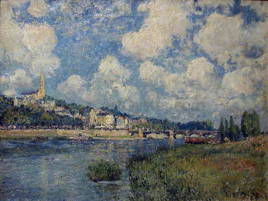  Alfred Sisley Saint Cloud - Hand Painted Oil Painting