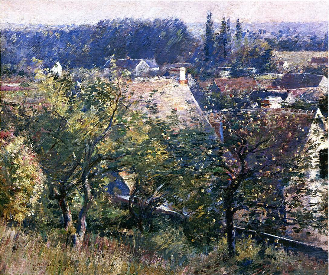  Theodore Robinson Saint Martin's Summer, Giverny - Hand Painted Oil Painting