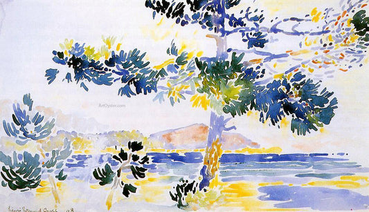  Henri Edmond Cross Saint-Clair Landscape - Hand Painted Oil Painting