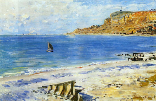  Claude Oscar Monet Sainte-Adresse - Hand Painted Oil Painting