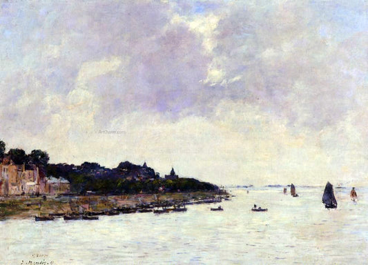  Eugene-Louis Boudin Saint-Valery-sur-Somme - Hand Painted Oil Painting