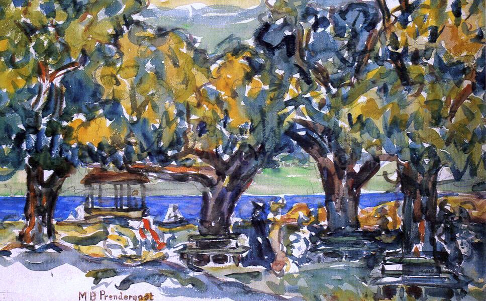  Maurice Prendergast Salem, Massachusetts - Hand Painted Oil Painting