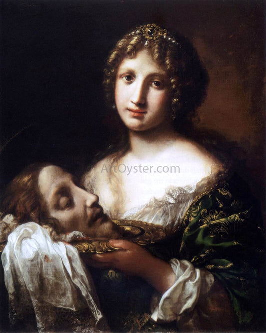  Onorio Marinari Salome with the Head of the Baptist - Hand Painted Oil Painting