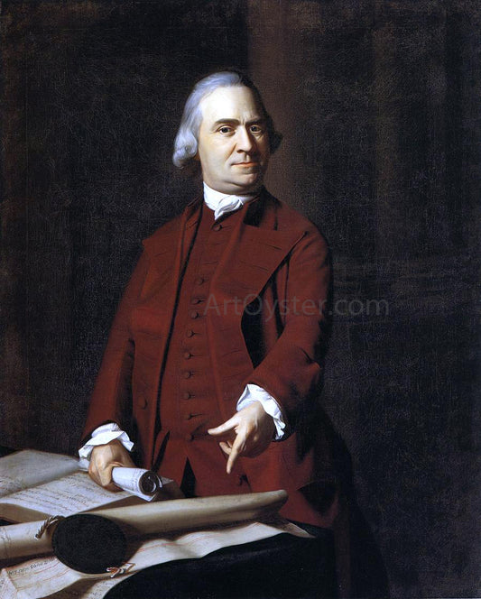  John Singleton Copley Samuel Adams - Hand Painted Oil Painting