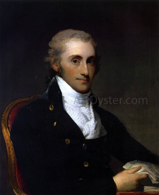  Gilbert Stuart Samuel Gatliff - Hand Painted Oil Painting