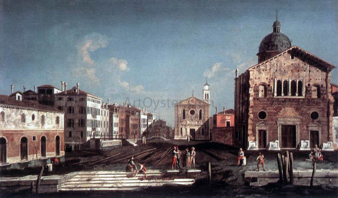  Francesco Albotto San Giuseppe di Castello - Hand Painted Oil Painting