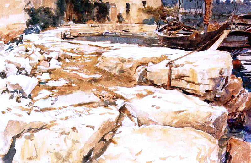  John Singer Sargent San Vigilio - Hand Painted Oil Painting