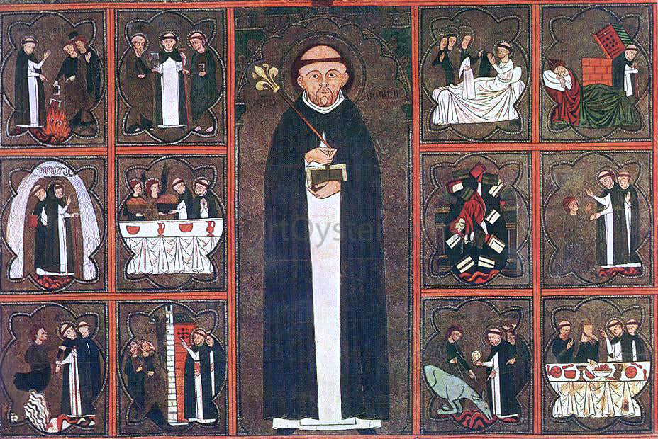  Unknown Scenes from the Life of St Dominic - Hand Painted Oil Painting
