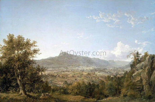  Jasper Francis Cropsey Schatacook Mountain, Housatonic Valley, Connecticut - Hand Painted Oil Painting