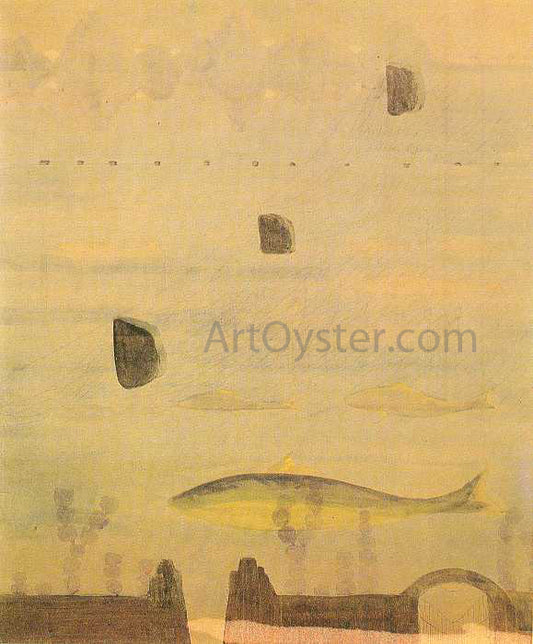  Mikalojus Ciurlionis Scherzo Sonata of the Spring - Hand Painted Oil Painting