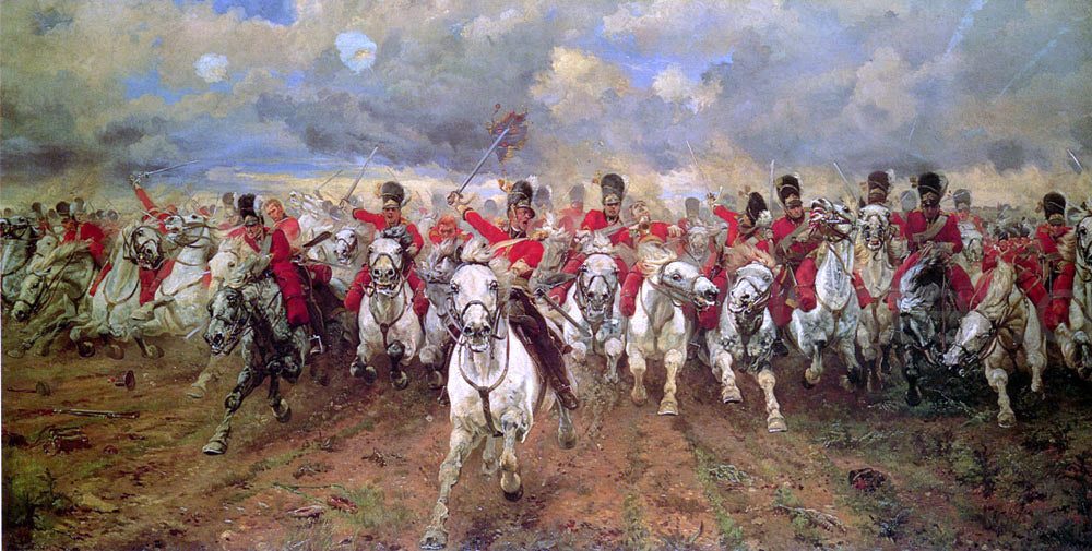  Elizabeth Thompson Scotland For Ever! - Hand Painted Oil Painting