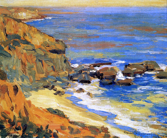  Granville Redmond A Seascape Study - Hand Painted Oil Painting