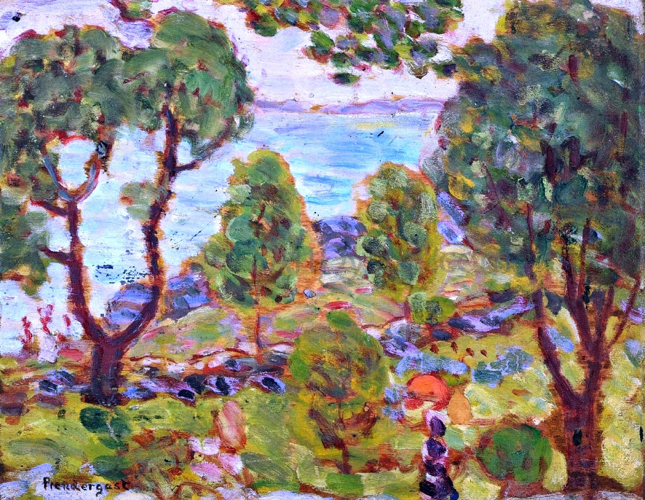  Maurice Prendergast Seashore - Hand Painted Oil Painting