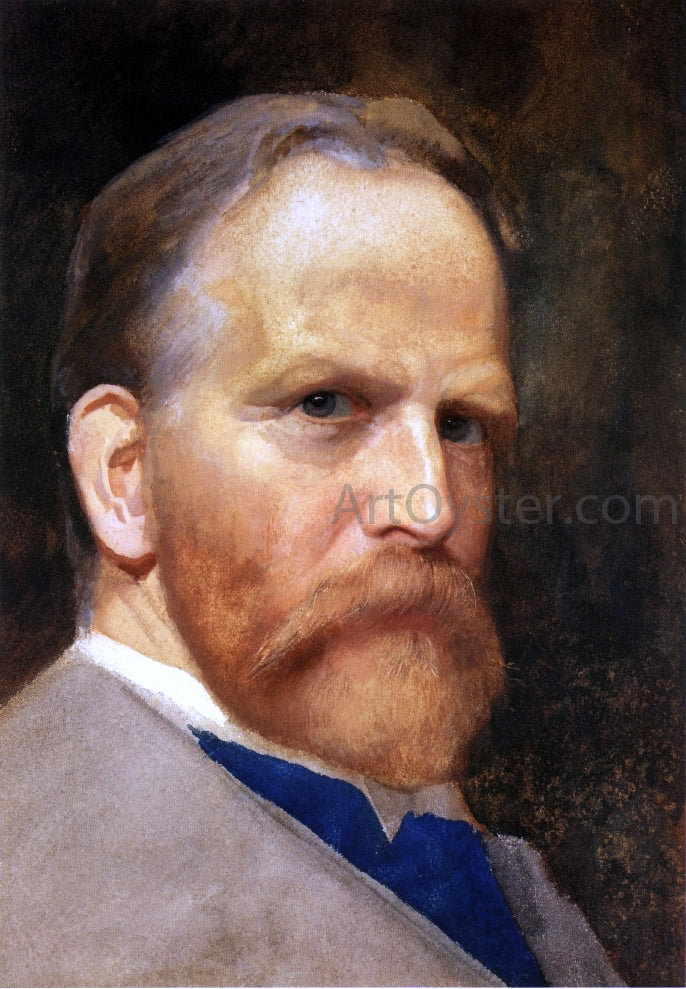  James Wells Champney Self Portrait - Hand Painted Oil Painting