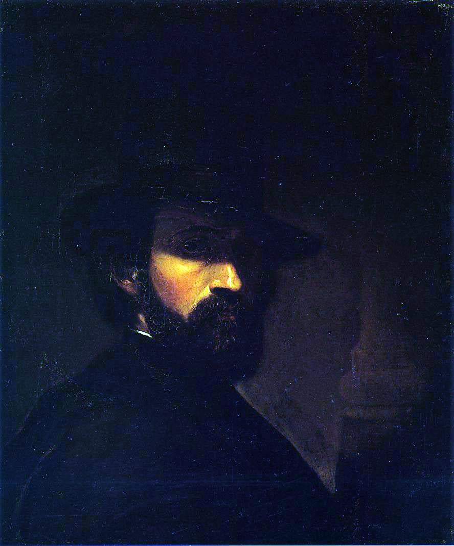 George Hetzel Self Portrait - Hand Painted Oil Painting