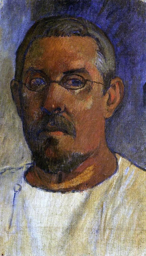  Paul Gauguin Self Portrait with Spectacles - Hand Painted Oil Painting