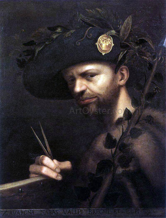  Giovan Paolo Lomazzo Self-Portrait - Hand Painted Oil Painting