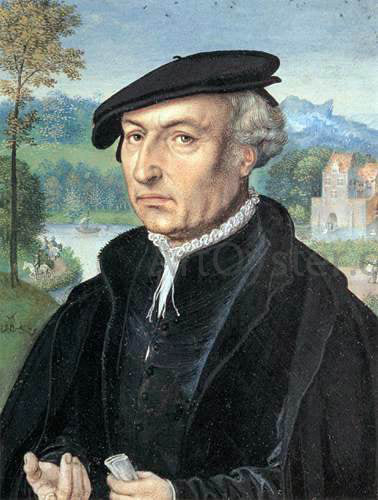  Simon Bening Self-Portrait - Hand Painted Oil Painting