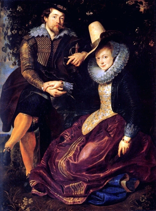  Peter Paul Rubens Self-portrait With Isabella Brant - Hand Painted Oil Painting