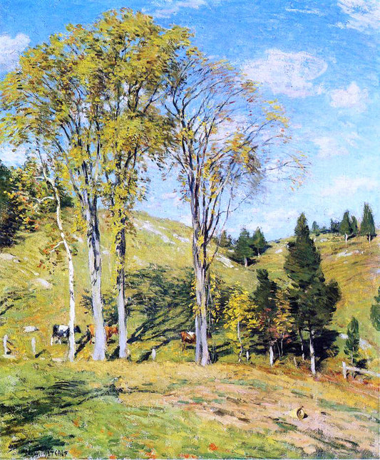  Willard Leroy Metcalf September - Hand Painted Oil Painting