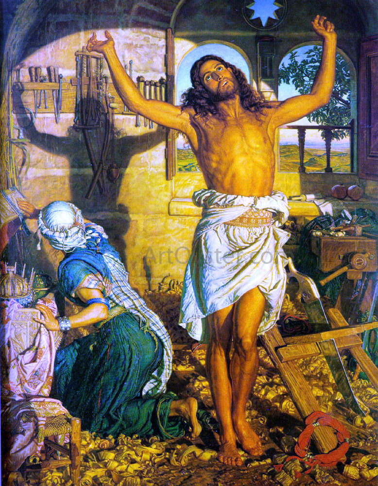  William Holman Hunt Shadow of Death - Hand Painted Oil Painting