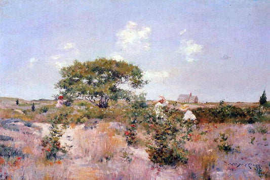  William Merritt Chase Shinnecock Landscape - Hand Painted Oil Painting