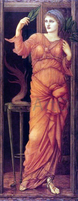  Sir Edward Burne-Jones Sibylla Delphica - Hand Painted Oil Painting