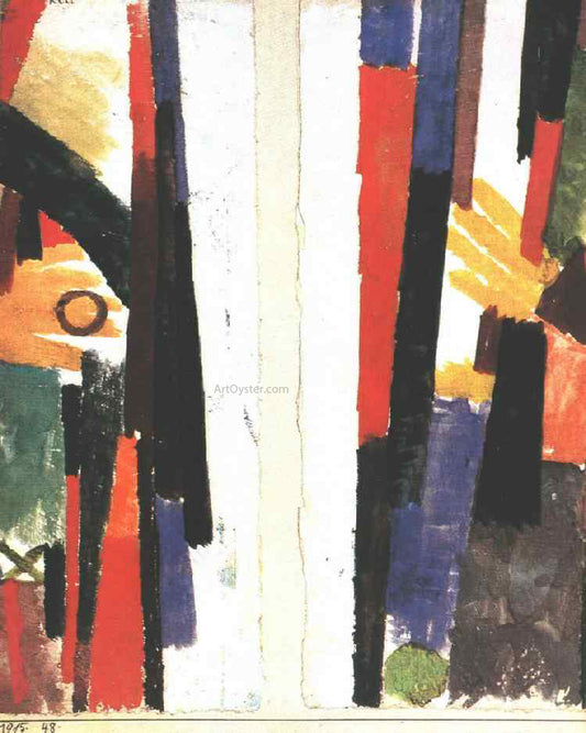  Paul Klee Side Panels for Anatomy of Aphrodite - Hand Painted Oil Painting