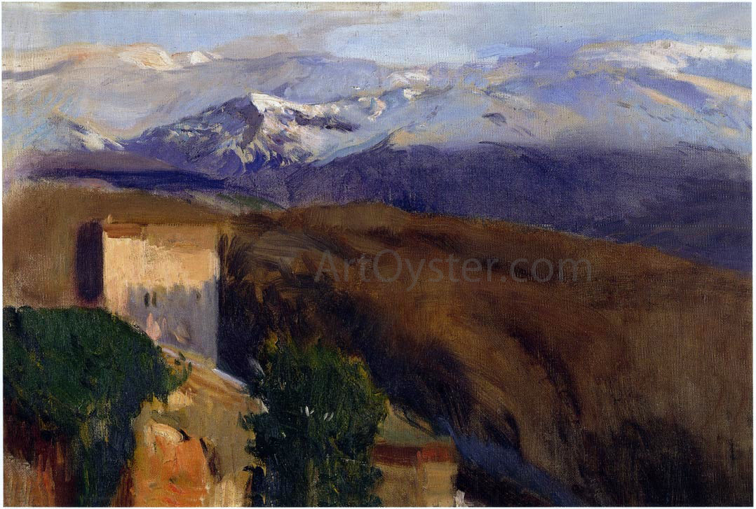 Joaquin Sorolla Y Bastida Sierra Nevada, Granada - Hand Painted Oil Painting