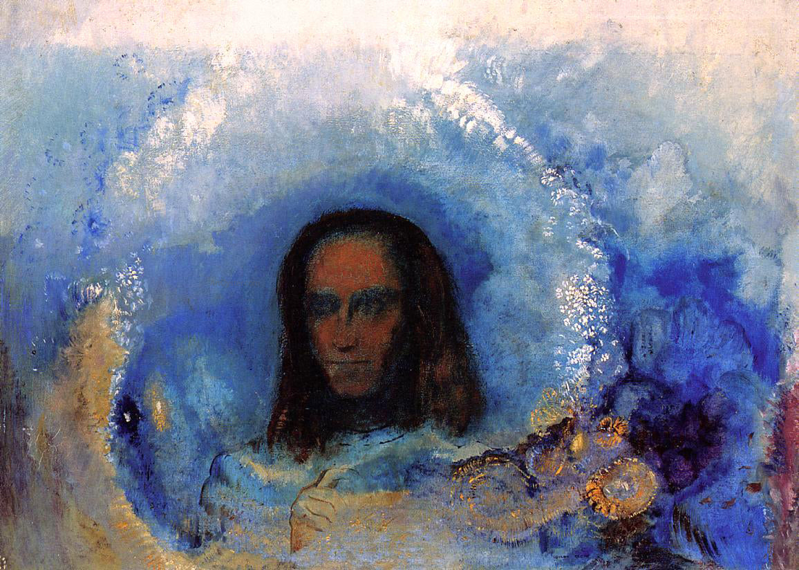  Odilon Redon Silence - Hand Painted Oil Painting