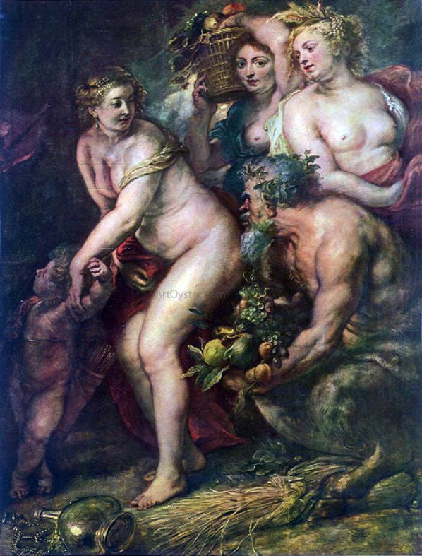  Peter Paul Rubens Sine Cerere et Baccho Friget Venus - Hand Painted Oil Painting