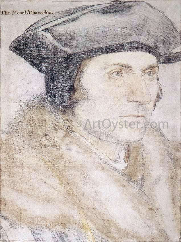  The Younger Hans Holbein Sir Thomas More - Hand Painted Oil Painting